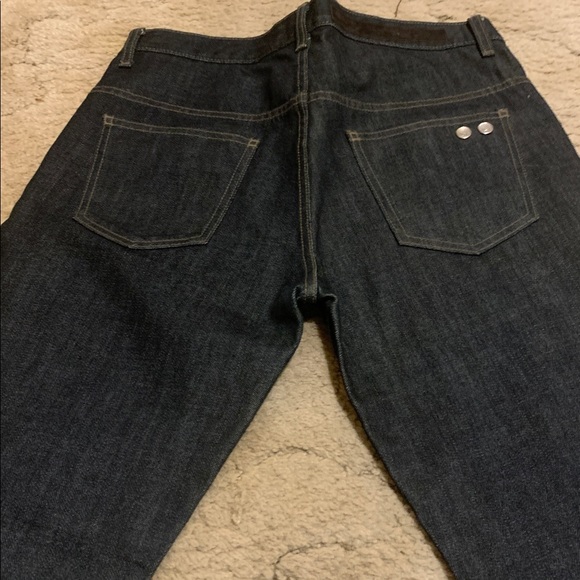 Marc Jacobs Men's / Women’s too Dark Gray Straight Jeans - Picture 3 of 3